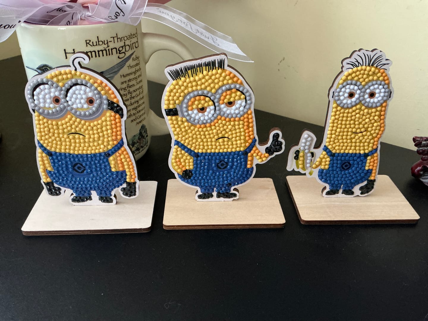 Customer photo review of Minion Ron Crystal Art Buddies Kit Minions Series 8