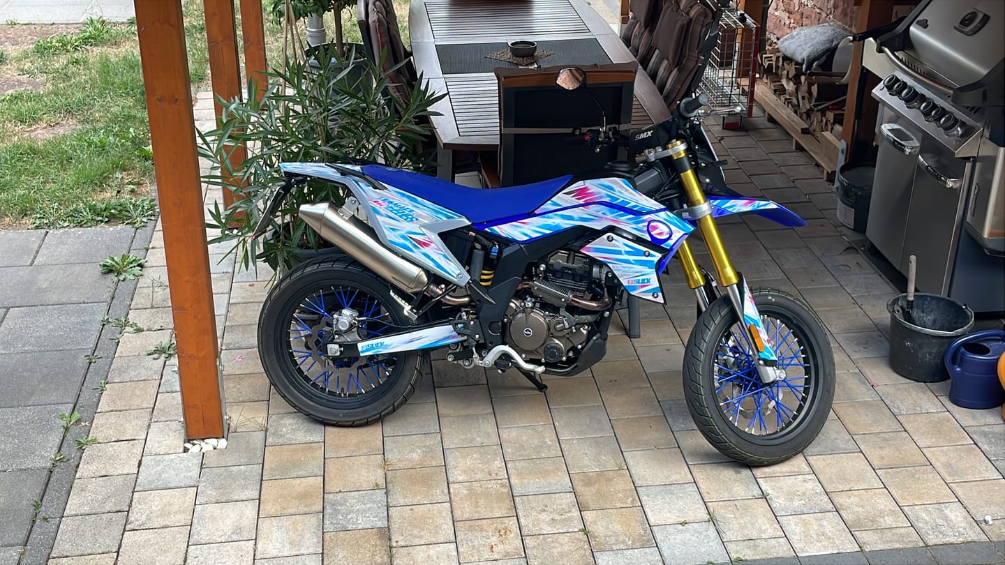Customer photo review of ELECTRA - GRAPHICS KIT