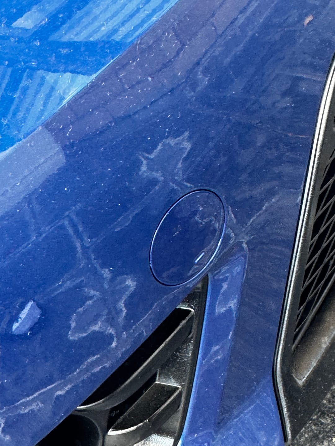 Customer photo review of Genuine Ford Tow Eye Cover - Mk6 Fiesta ST150 / Zetec S