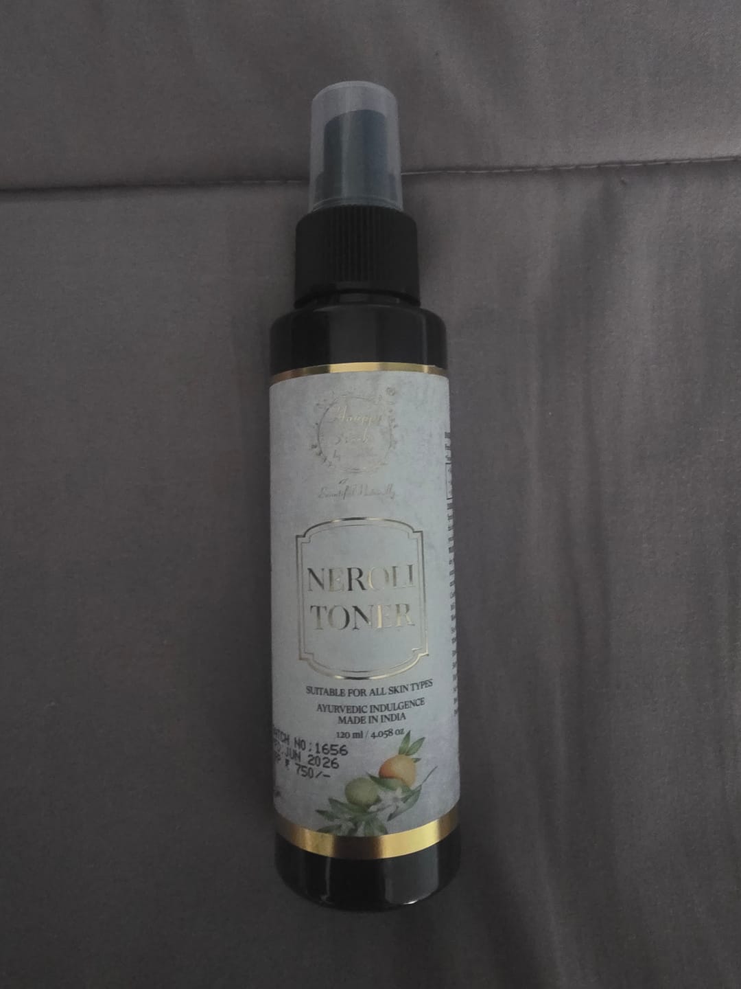 Customer photo review of Neroli Toner - 120ml