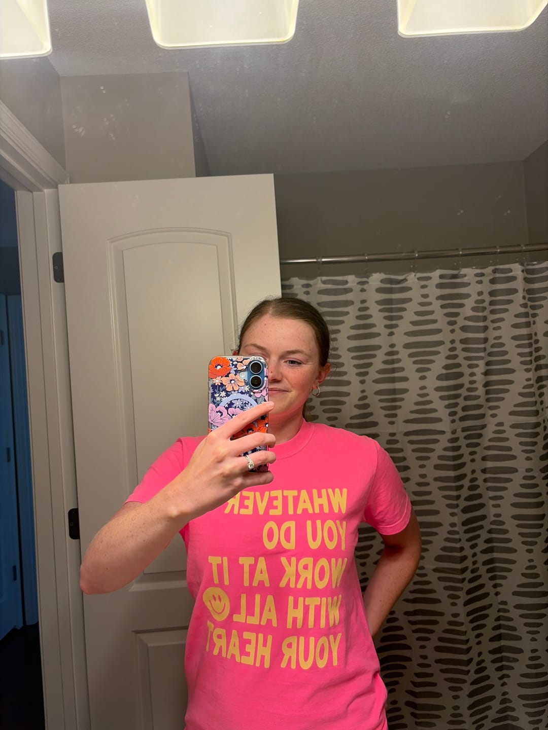 Customer photo review of All Your Heart Tee