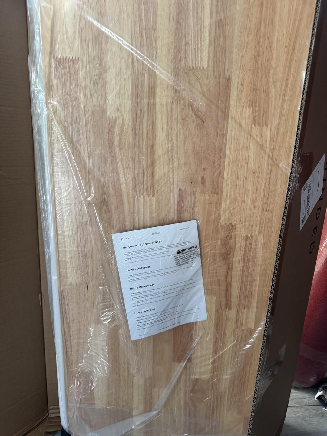 Customer photo review of Desk Table Top