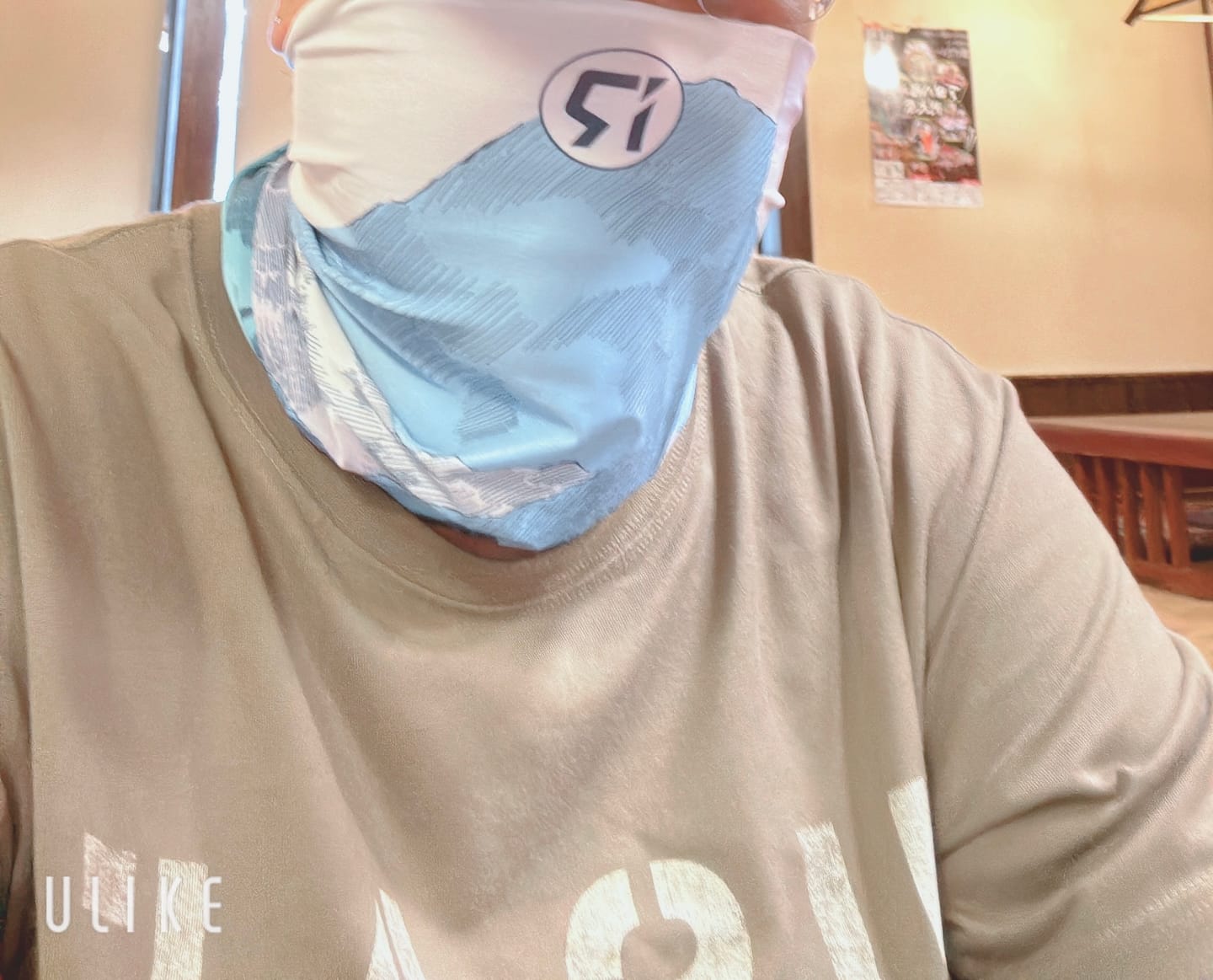 Customer photo review of RIDEIRON｜夏用UVカット スリーブ＆フェイスマスクセットMA9006