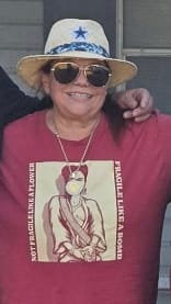 Customer photo review of Unisex Clay Frida Rebel Tee