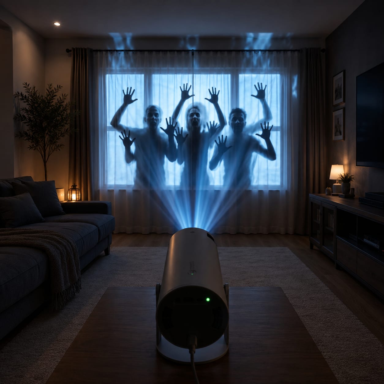 Customer photo review of Litlamp™ Scary Halloween Projector