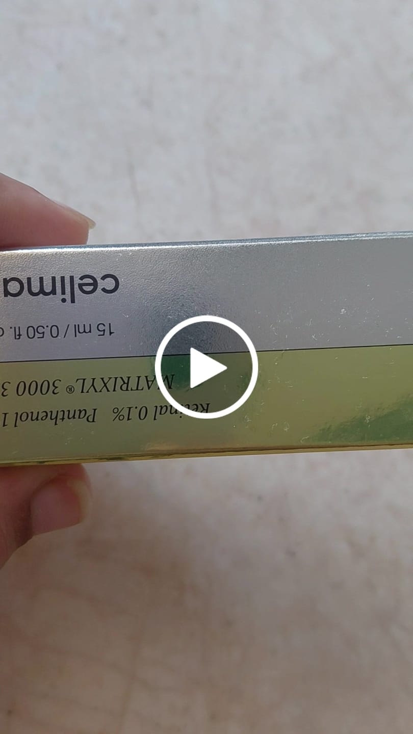 Customer video review of سيروم ذا فيتا أ ريتينال شوت لشد البشرة من سيليماكس - 15مل