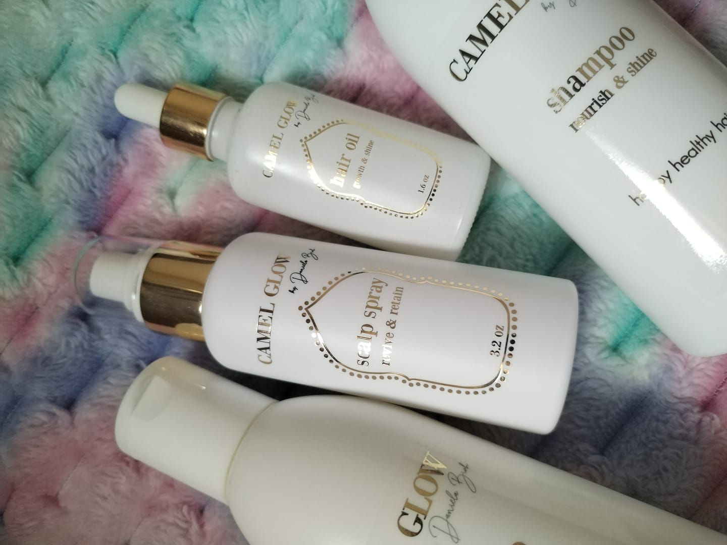 Customer photo review of Nourish & Shine Shampoo