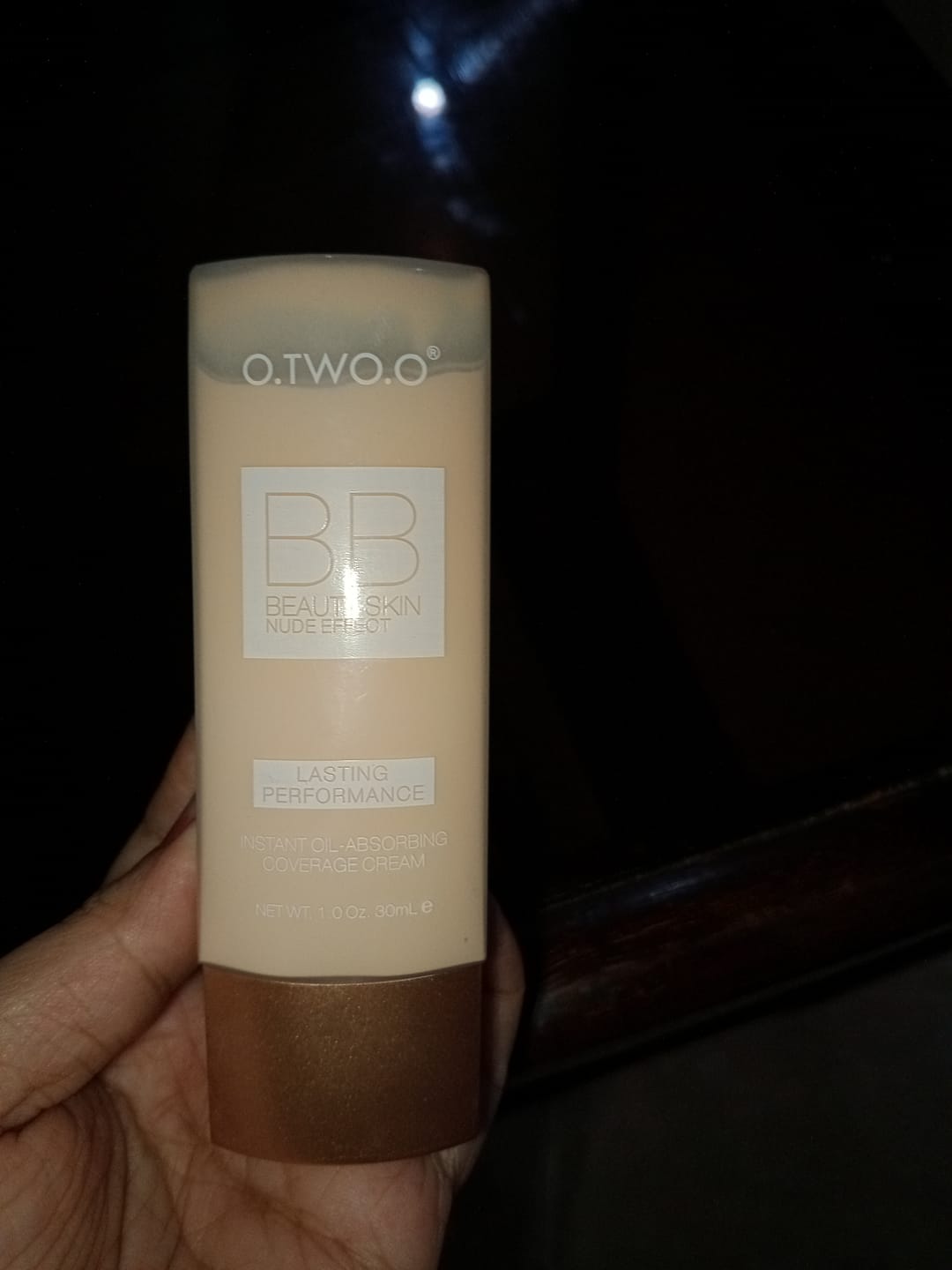 Customer photo review of O.TWO.O BEAUTY SKIN NUDE EFFECT BB CREAM