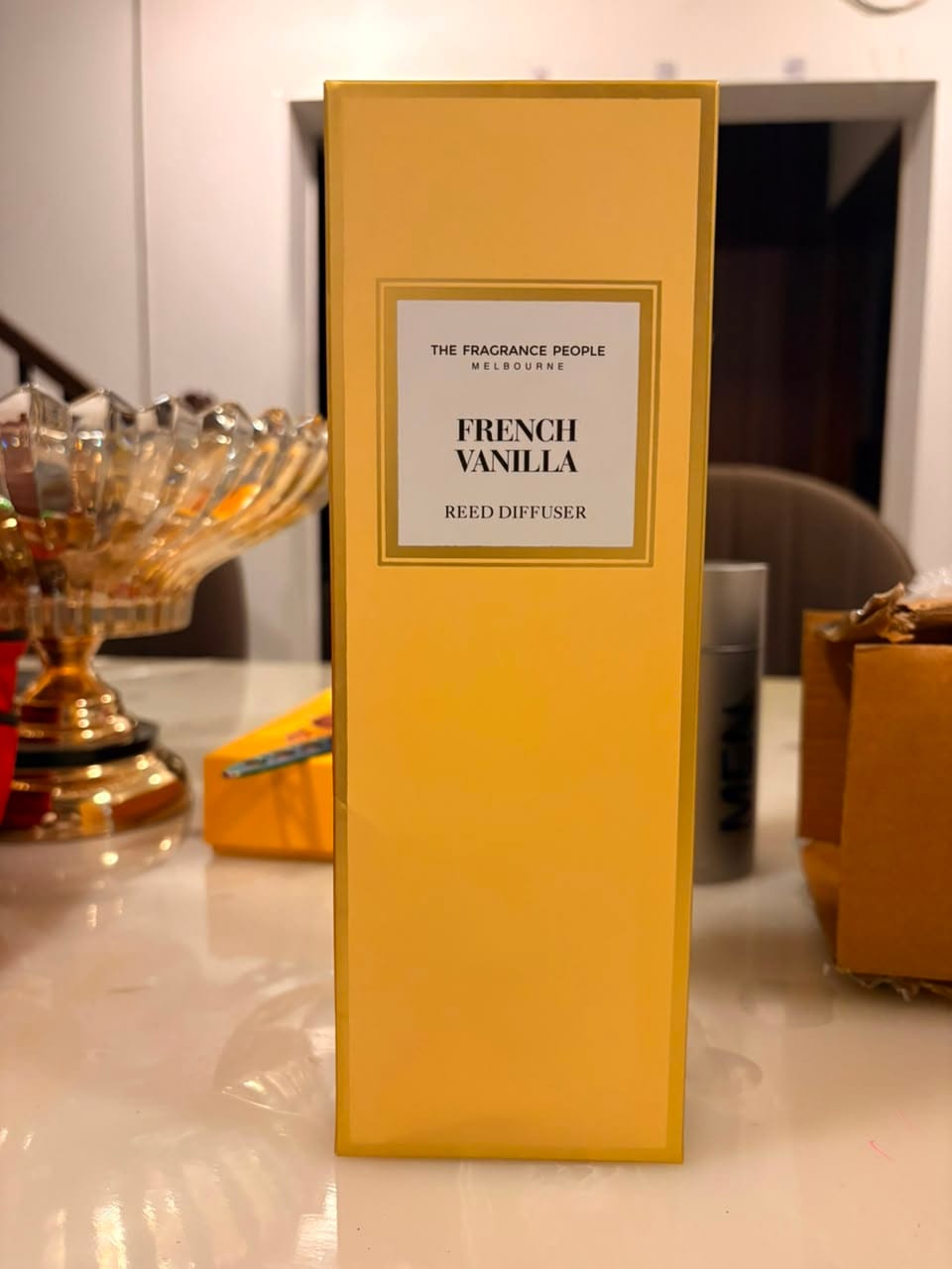 Customer photo review of Reed Diffuser Set French Vanilla