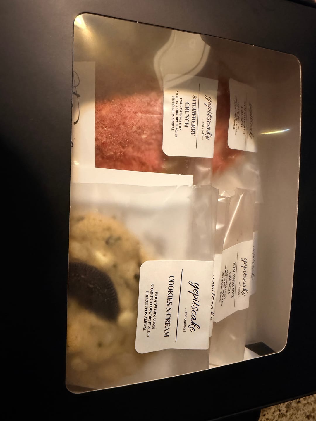 Customer photo review of BAKERY COOKIES (LAS VEGAS DELIVERY)