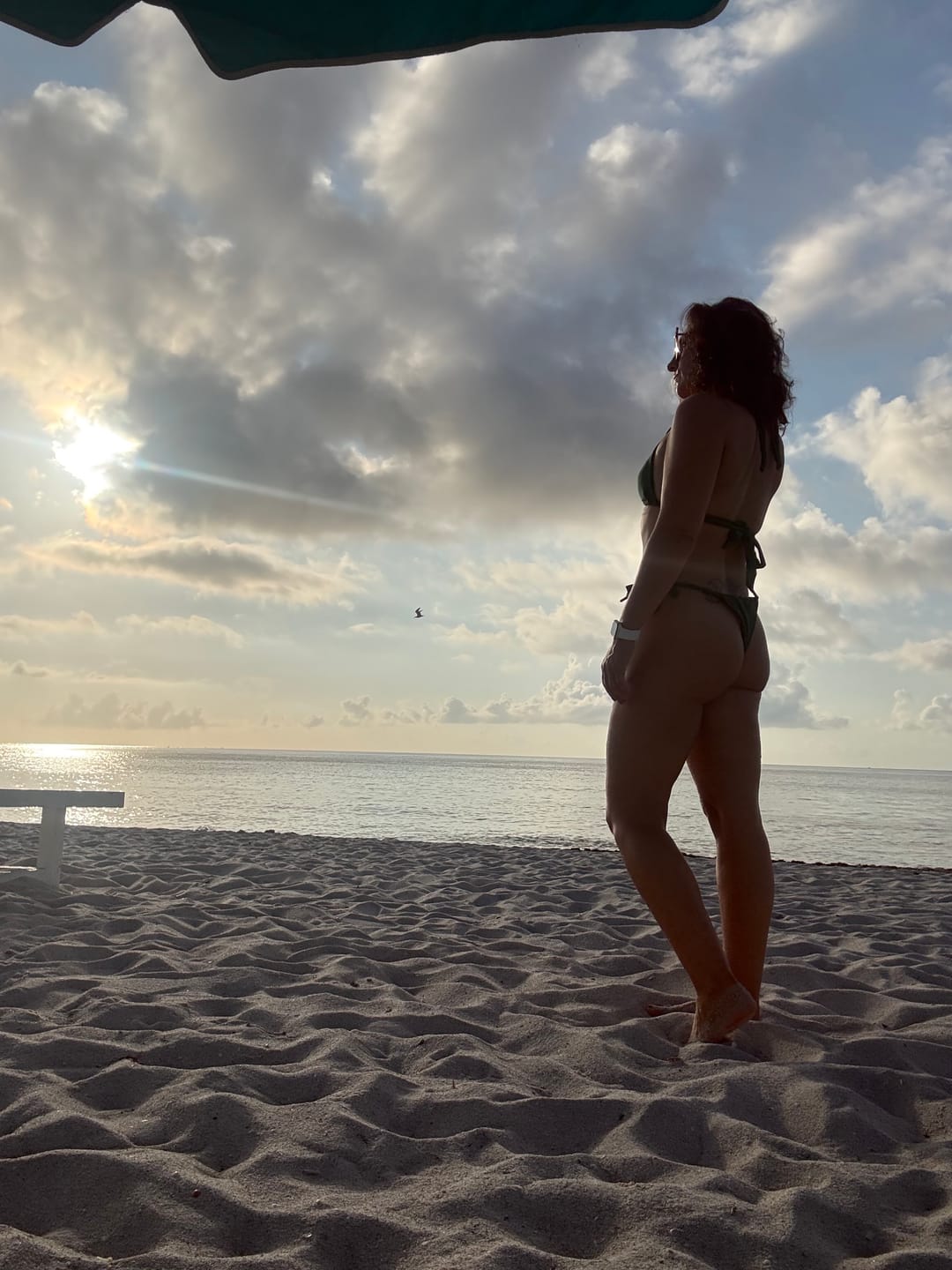 Customer photo review of Brazil Bottom - Emerald Green