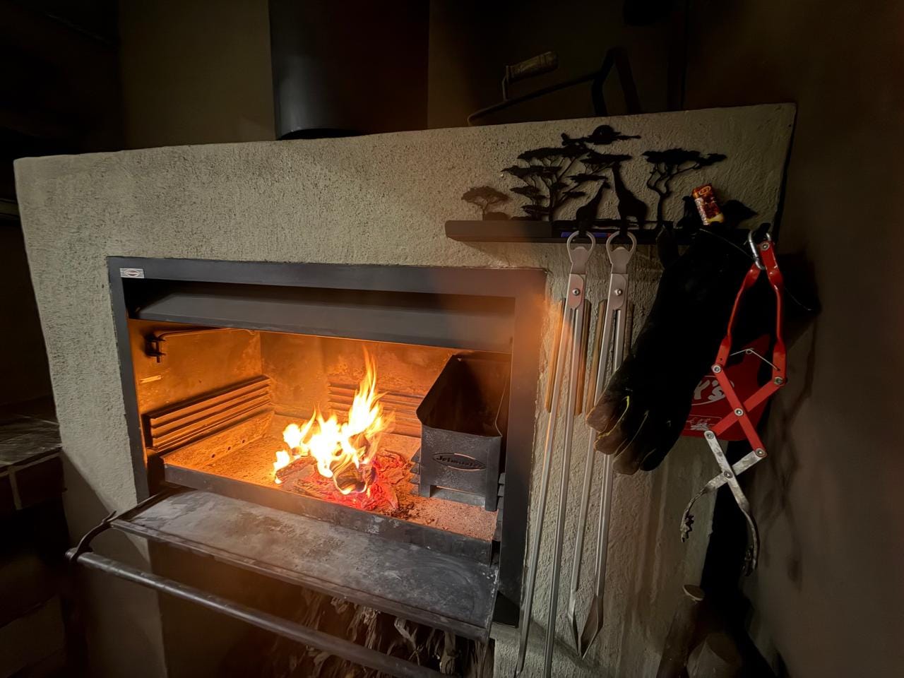Customer photo review of Safari Braai Utensil Holder