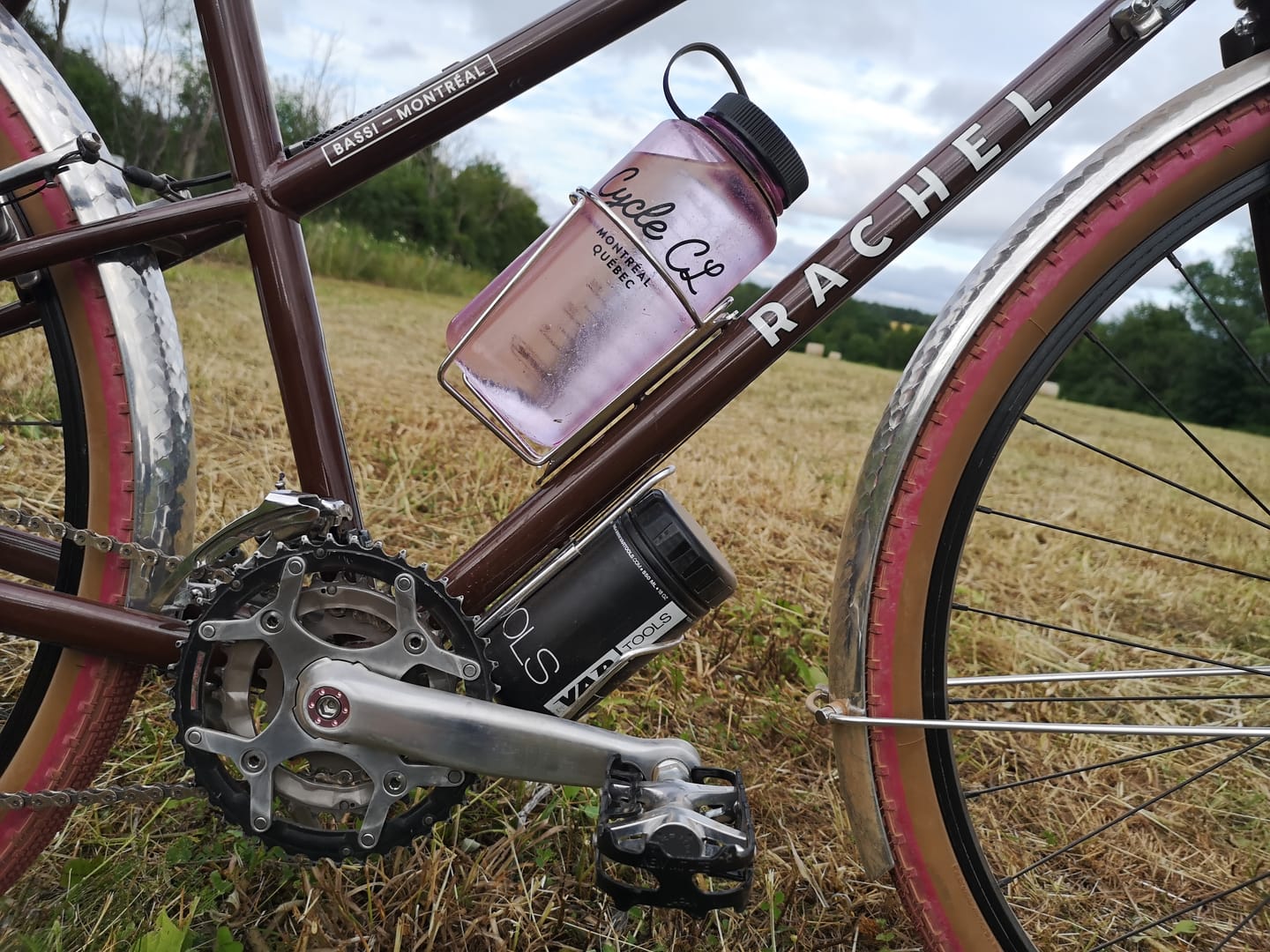 Customer photo review of Mojave Bottle Cage Large Velo Orange