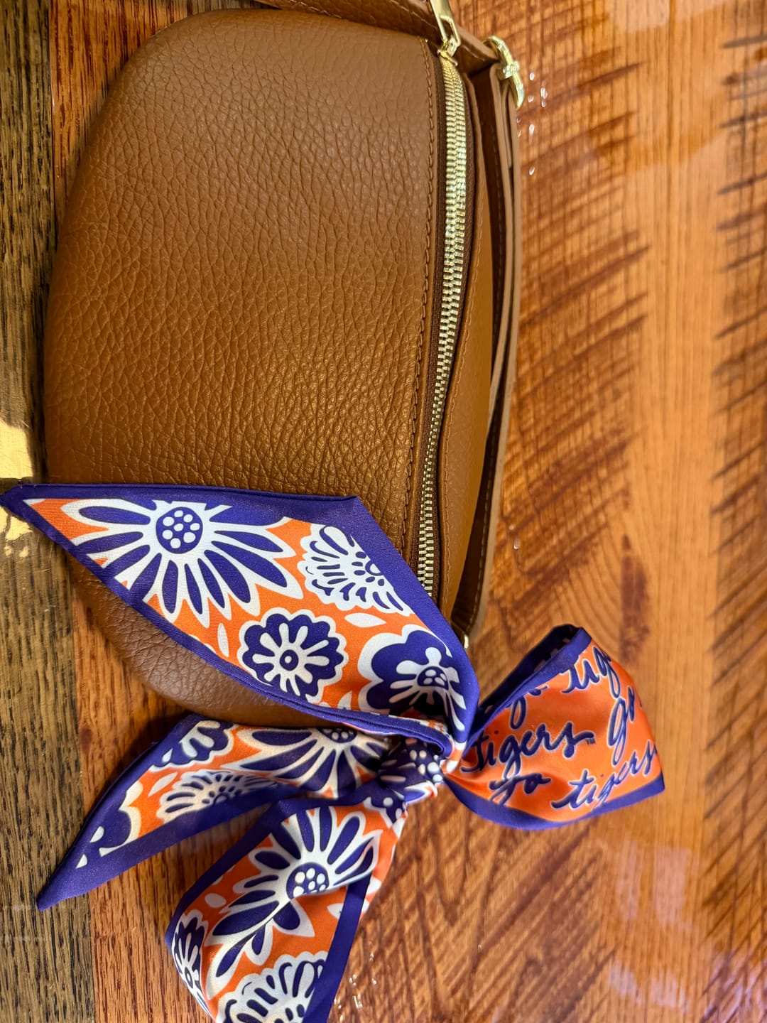 Customer photo review of Go Tigers Scarf