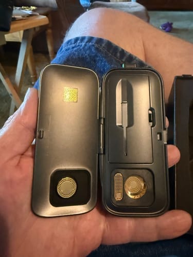 Customer photo review of LEGACY CORE | Dry Herb & Wax Dual Use Vaporizer - 7 LED Heat Levels, Smooth and Easy-to-Use