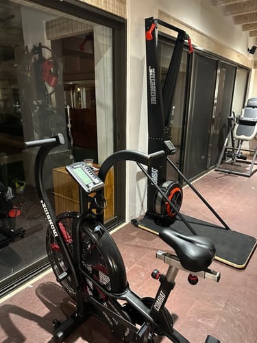 Customer photo review of IRONSIDE Air Bike + SkiErg Combo