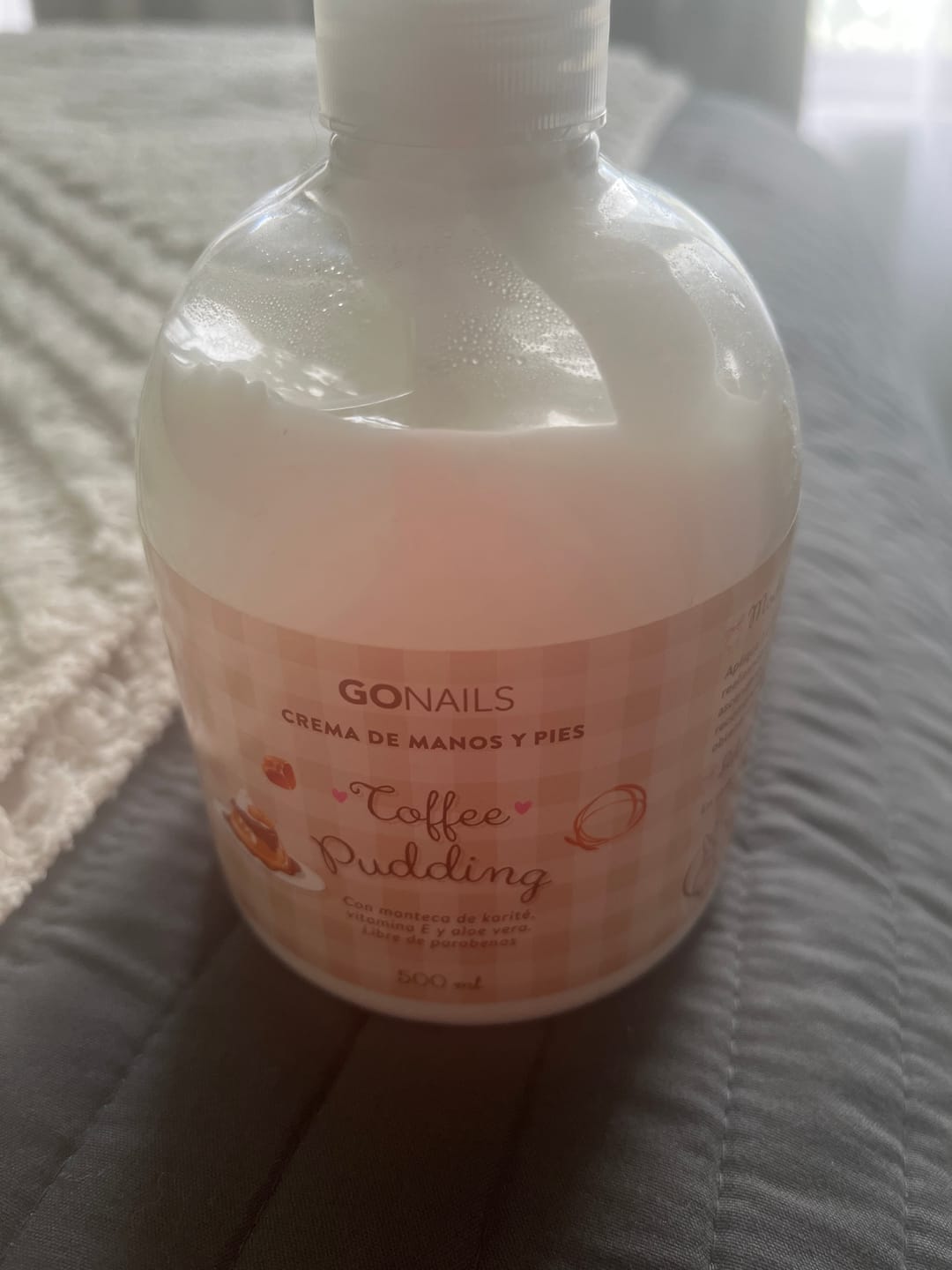 Customer photo review of Crema de Manos y Pies - Toffee Pudding