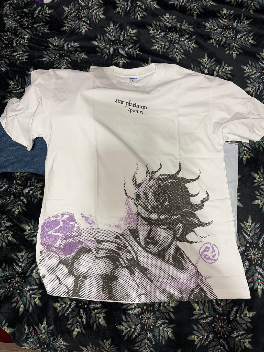 Customer photo review of STR PLATINUM WHITE TEE