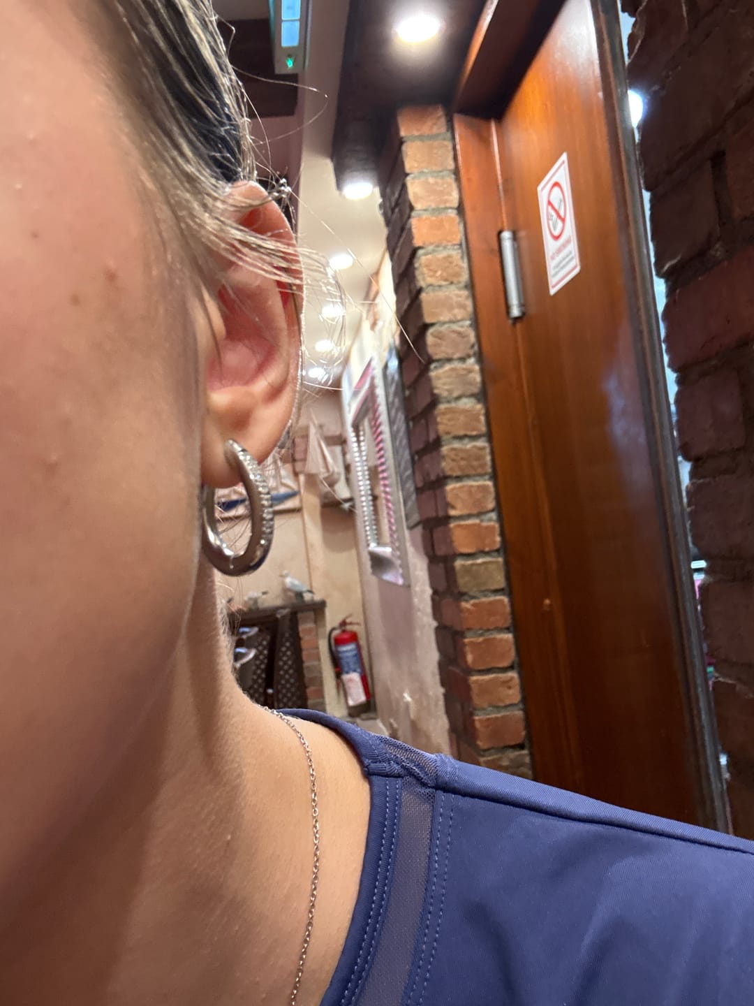 Customer photo review of Nemi Earrings