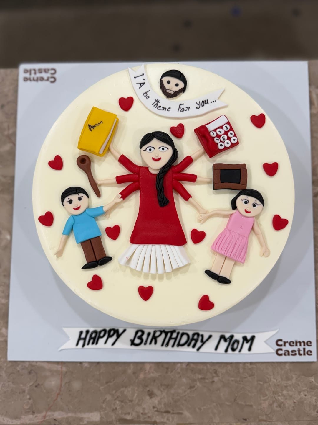 Customer photo review of Star Mom Cake