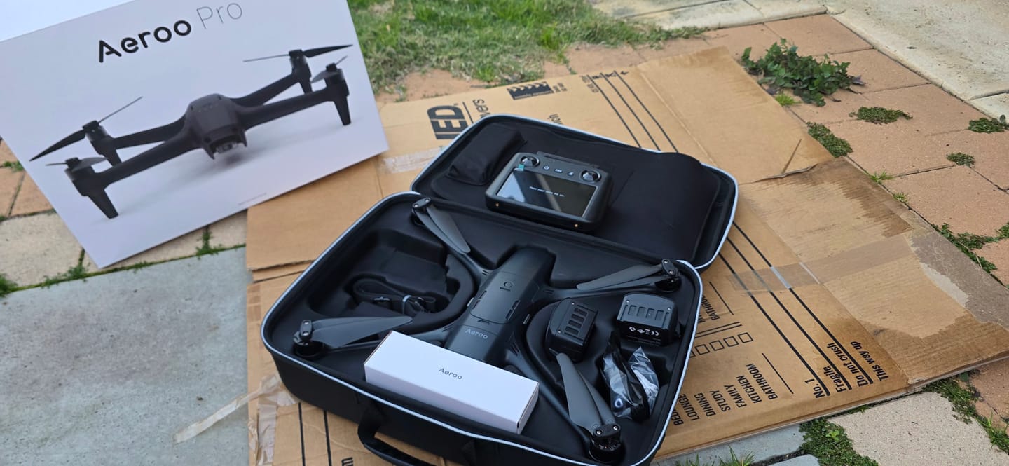 Customer photo review of Aeroo Pro Fishing Combo with Smart Controller