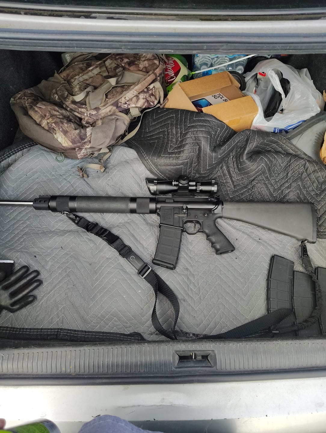 Customer photo review of Hoffman Tactical Super Safety AR-15 100% USA Made