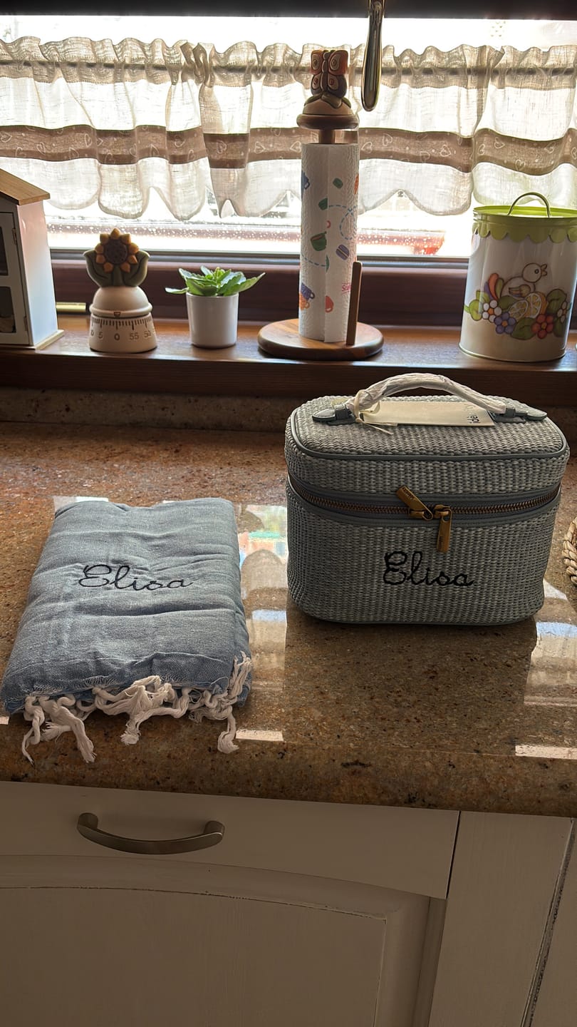 Customer photo review of Travel Sisal - Azzurro