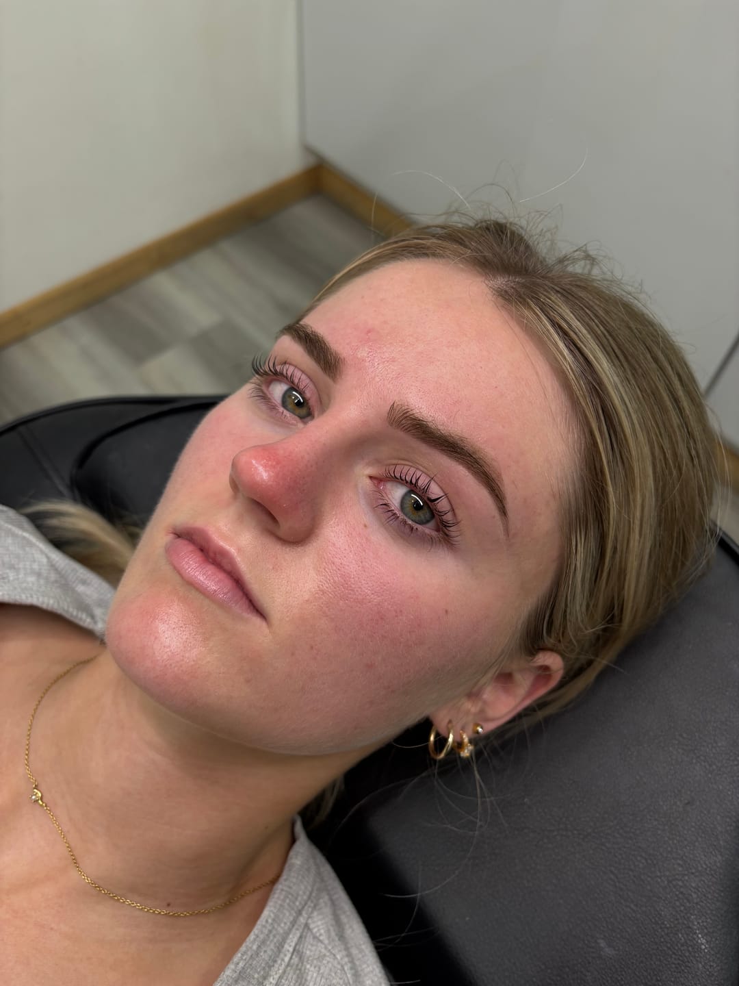 Customer photo review of Pure Care Lash & Brow Lift Pack
