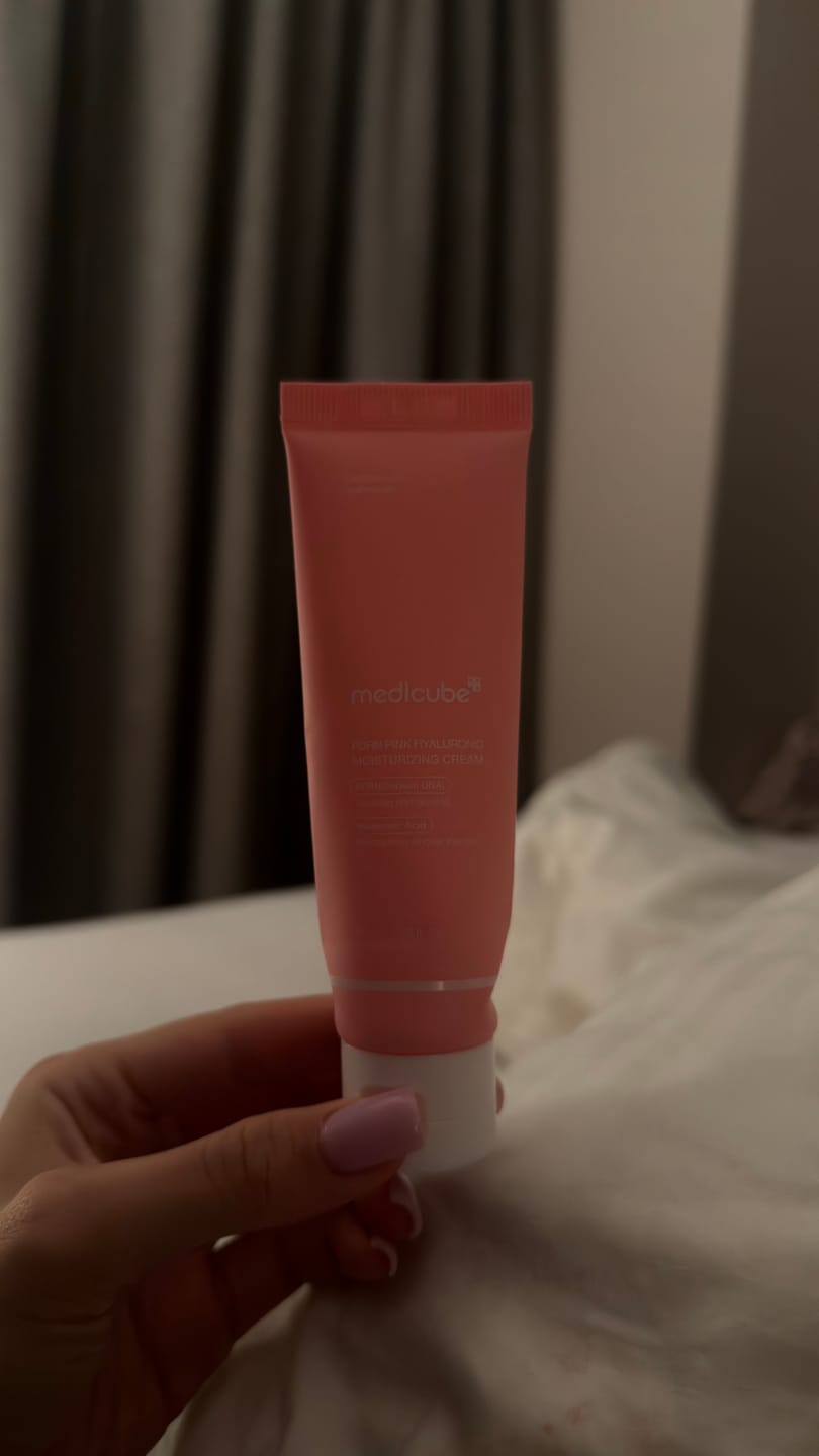 Customer photo review of Mitrinošs krēms ar PDRN un hialuronskābi Medicube PDRN Pink Hyaluronic Moisturizing Cream