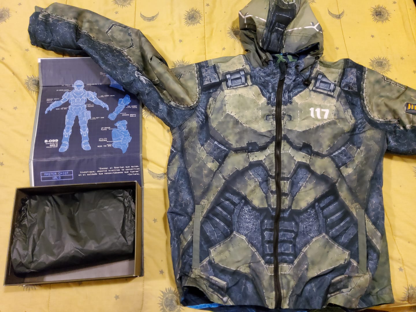 Customer photo review of Rompevientos Full Print Vanguard 117