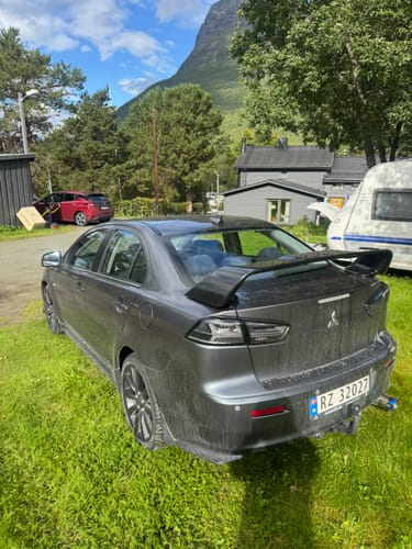 Customer photo review of Exhaust Muffler Straight Tip 75mm 3"