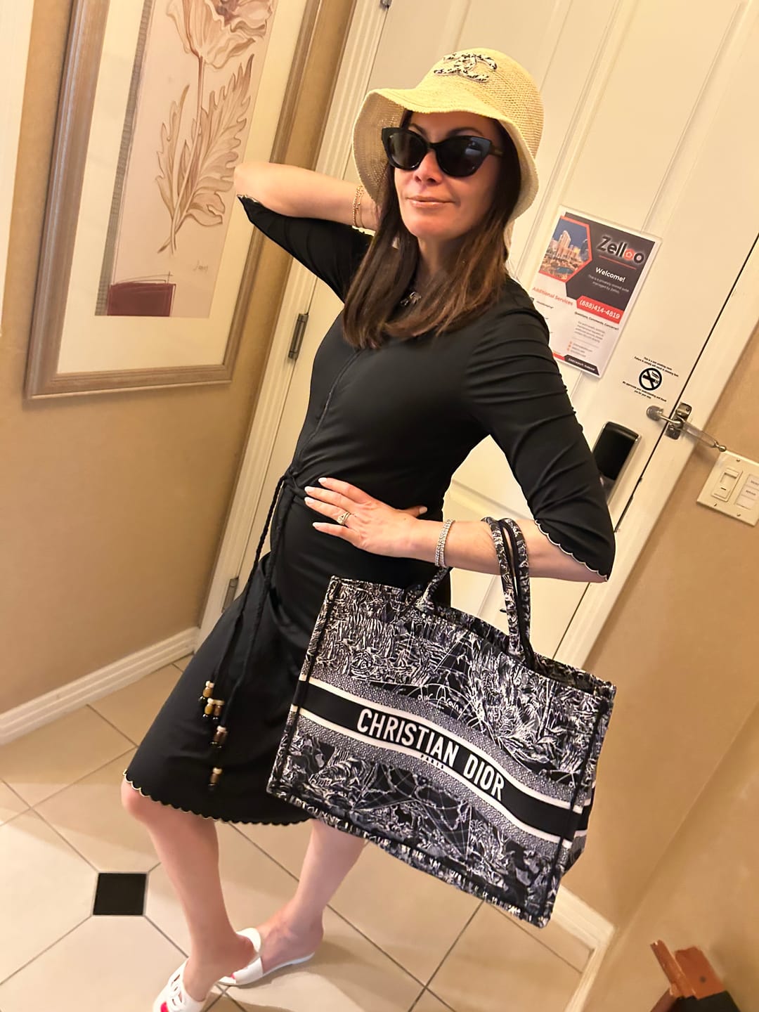 Customer photo review of Palm Beach Dress