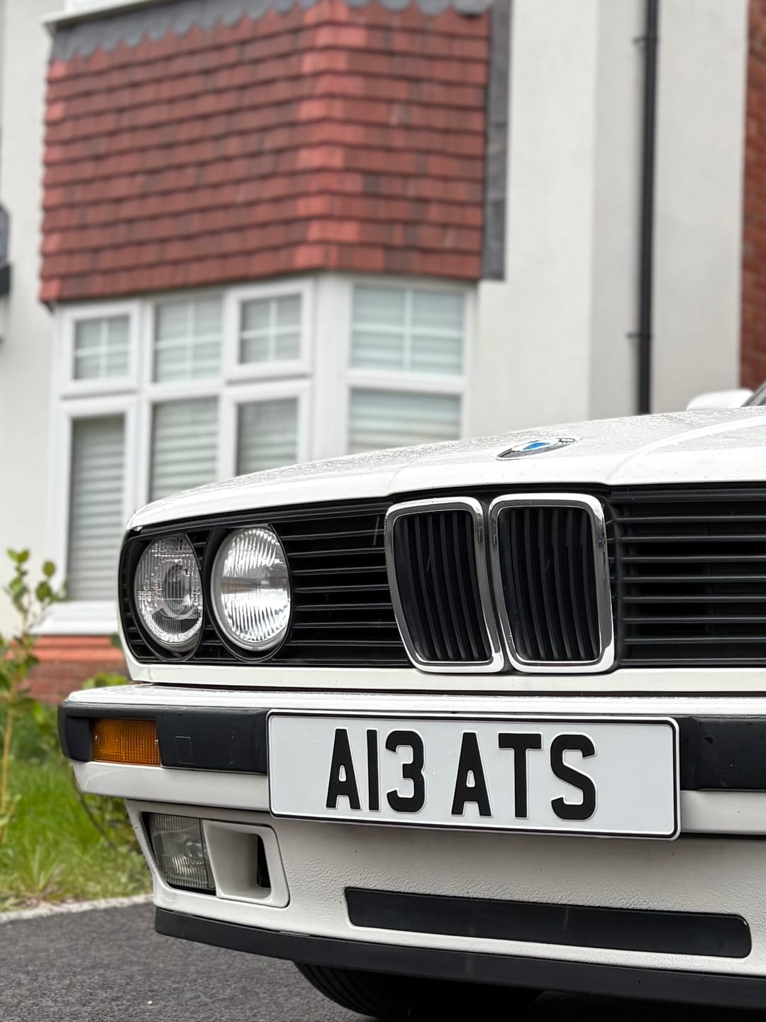 Customer photo review of Metal Pressed Number Plate (standard)- 520mm x 111mm