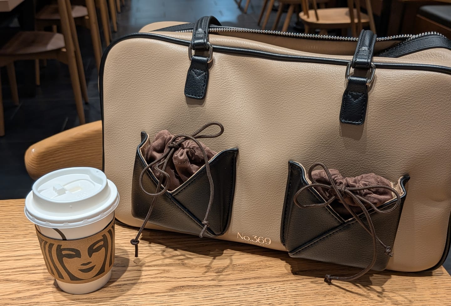 Customer photo review of Travel Boston Bag 陽(HINA)