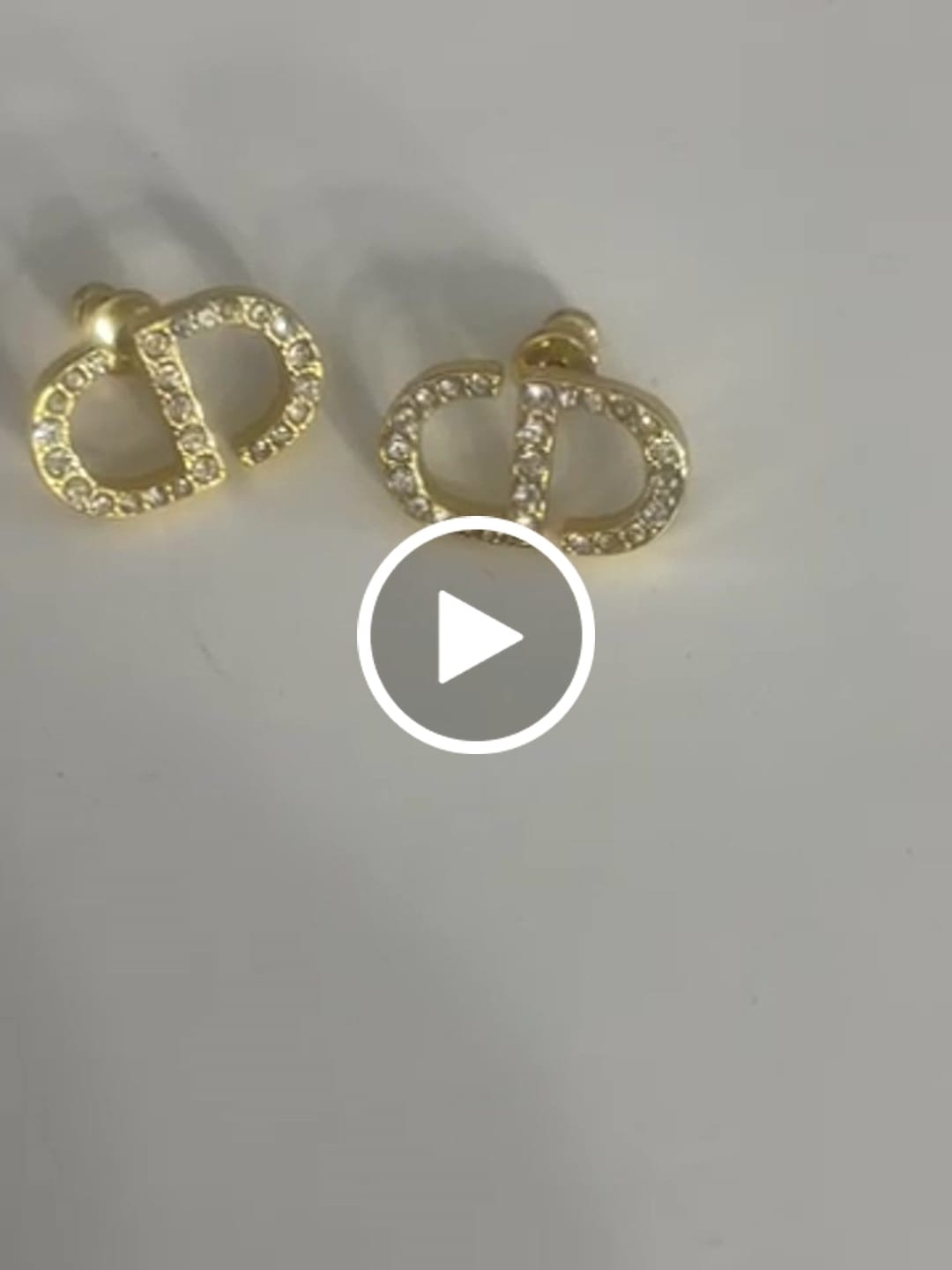Customer video review of PETIT CD DIAMOND GOLD EARRINGS