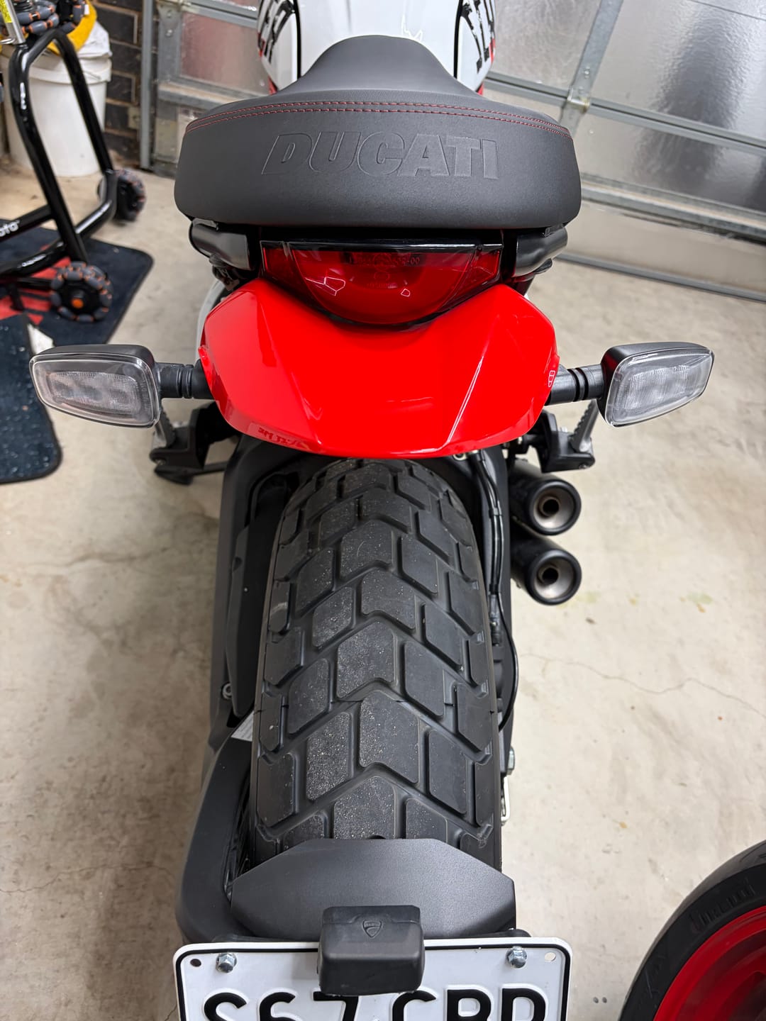 Customer photo review of Pirelli MT 60 RS C Rear Tyre 180/55 ZR-17 M/C 73W Tubeless