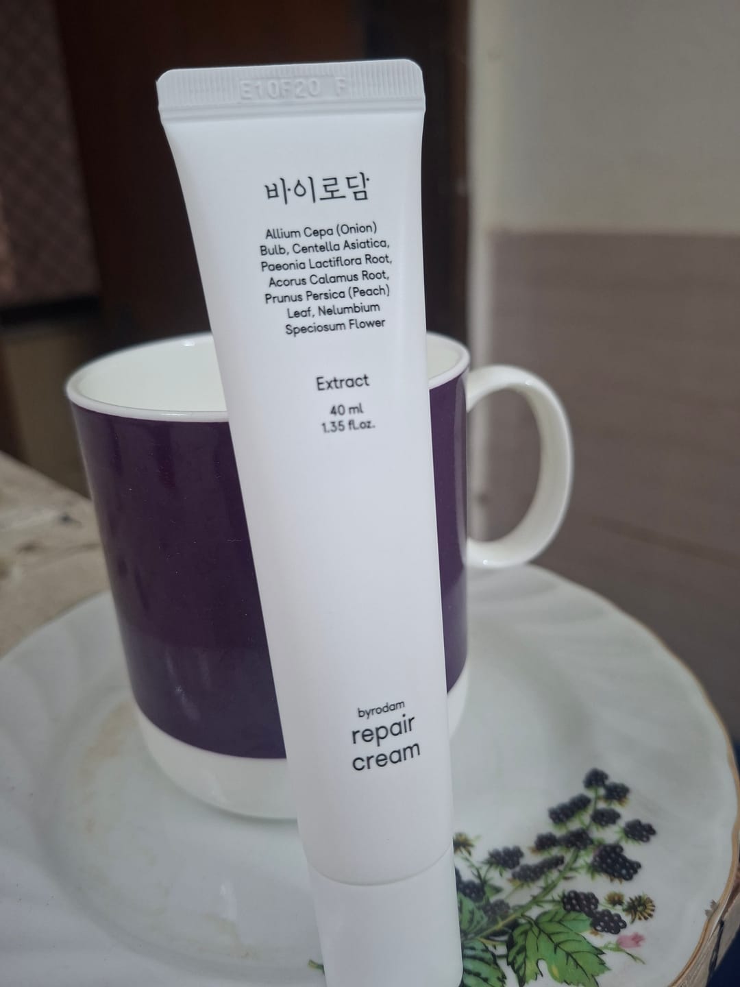 Customer photo review of BYRODAM Repair Cream 40 ml