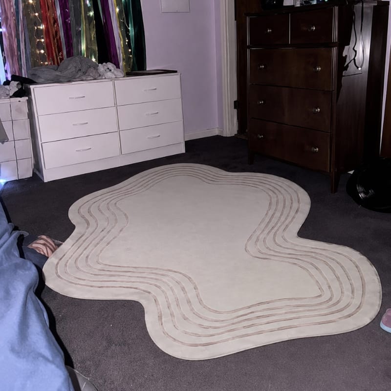 Customer photo review of Takumi Irregular Rug