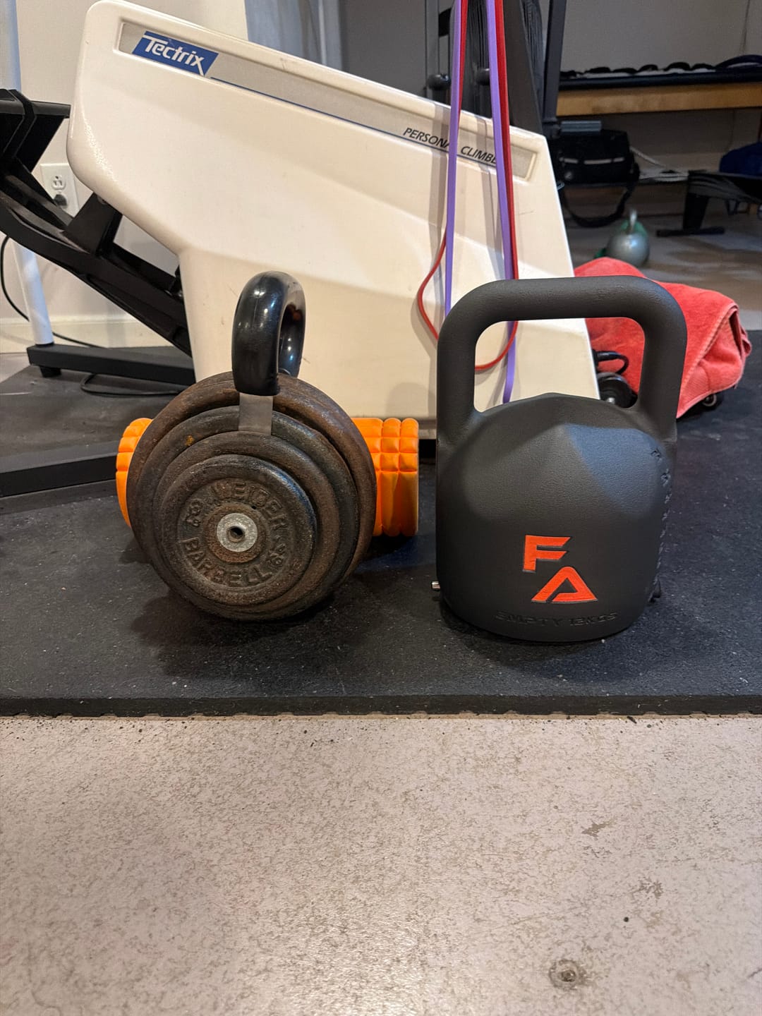 Customer photo review of FA Adjustable Kettlebell