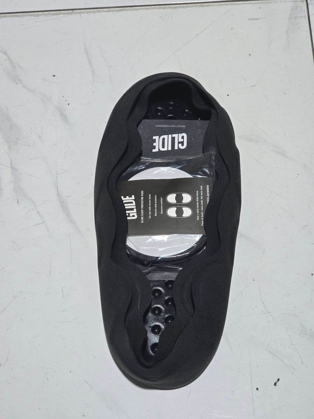 Customer photo review of GLIDE SOLES MATTE BLACK