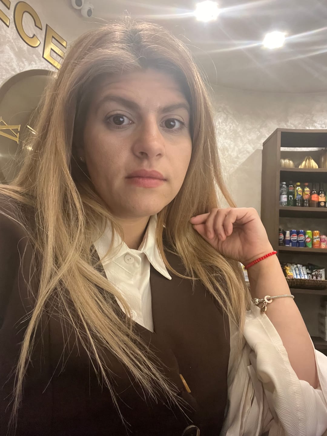 Customer photo review of Риза в свободна кройка