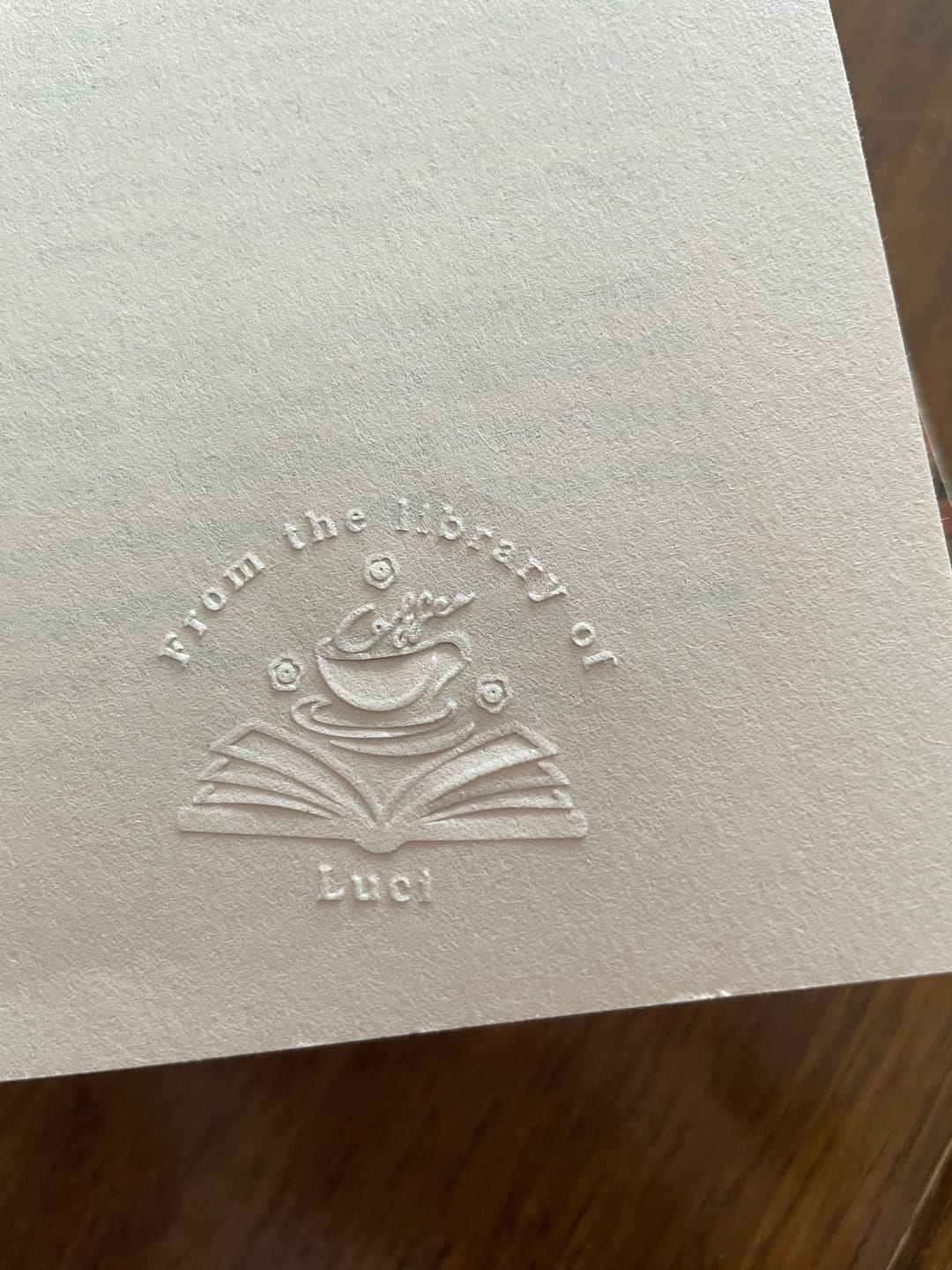 Customer photo review of Custom Embosser