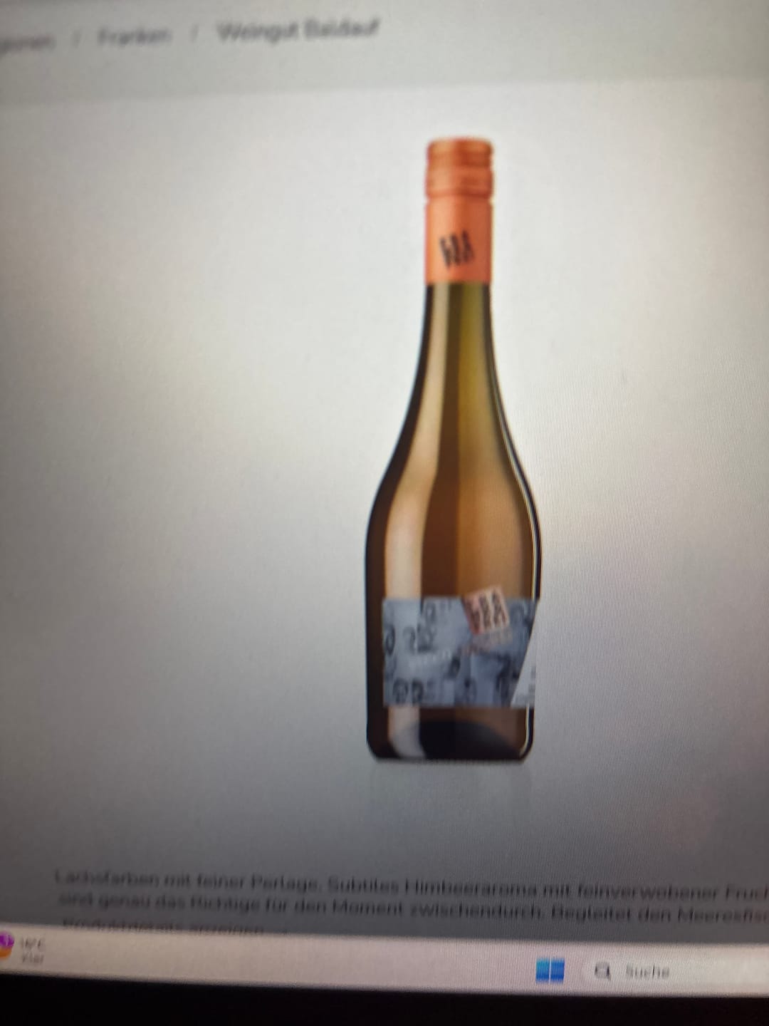 Customer photo review of FRANK & FREI Secco Saignée trocken