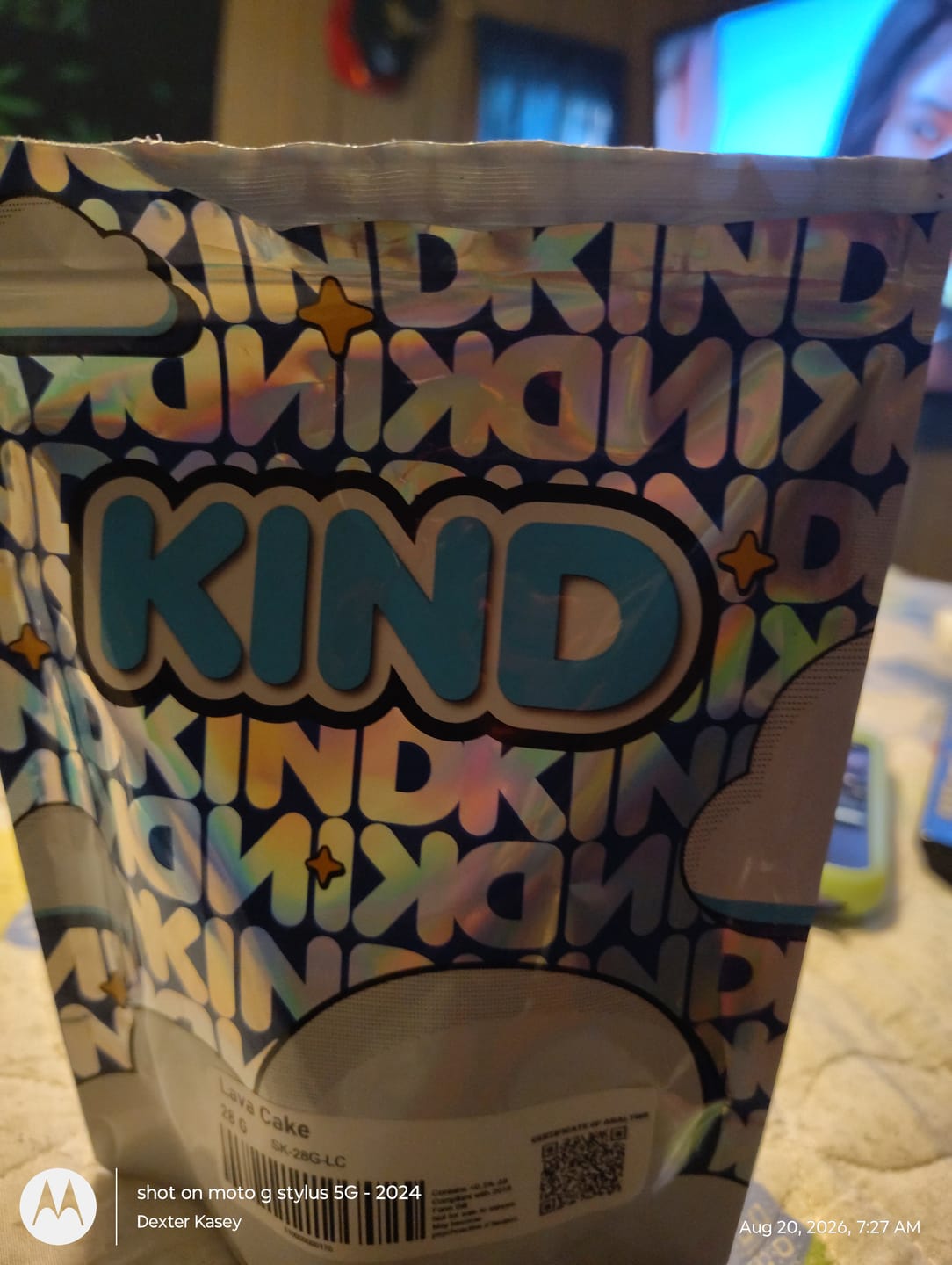 Customer photo review of Peanut Butter Cup - 28 Grams - Indica