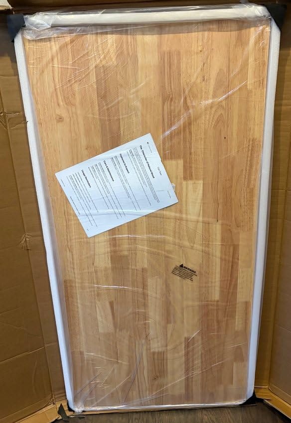 Customer photo review of Desk Table Top