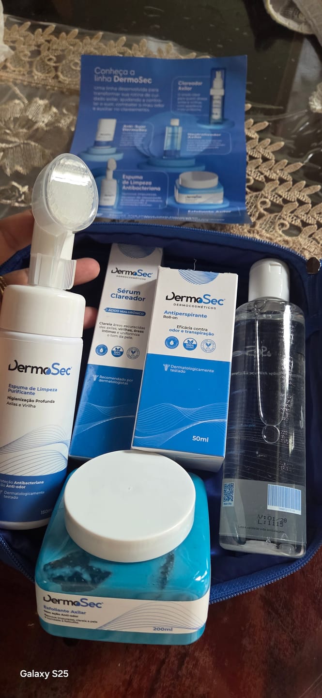 Customer photo review of Kit Skincare das Axilas - Cuidado Completo