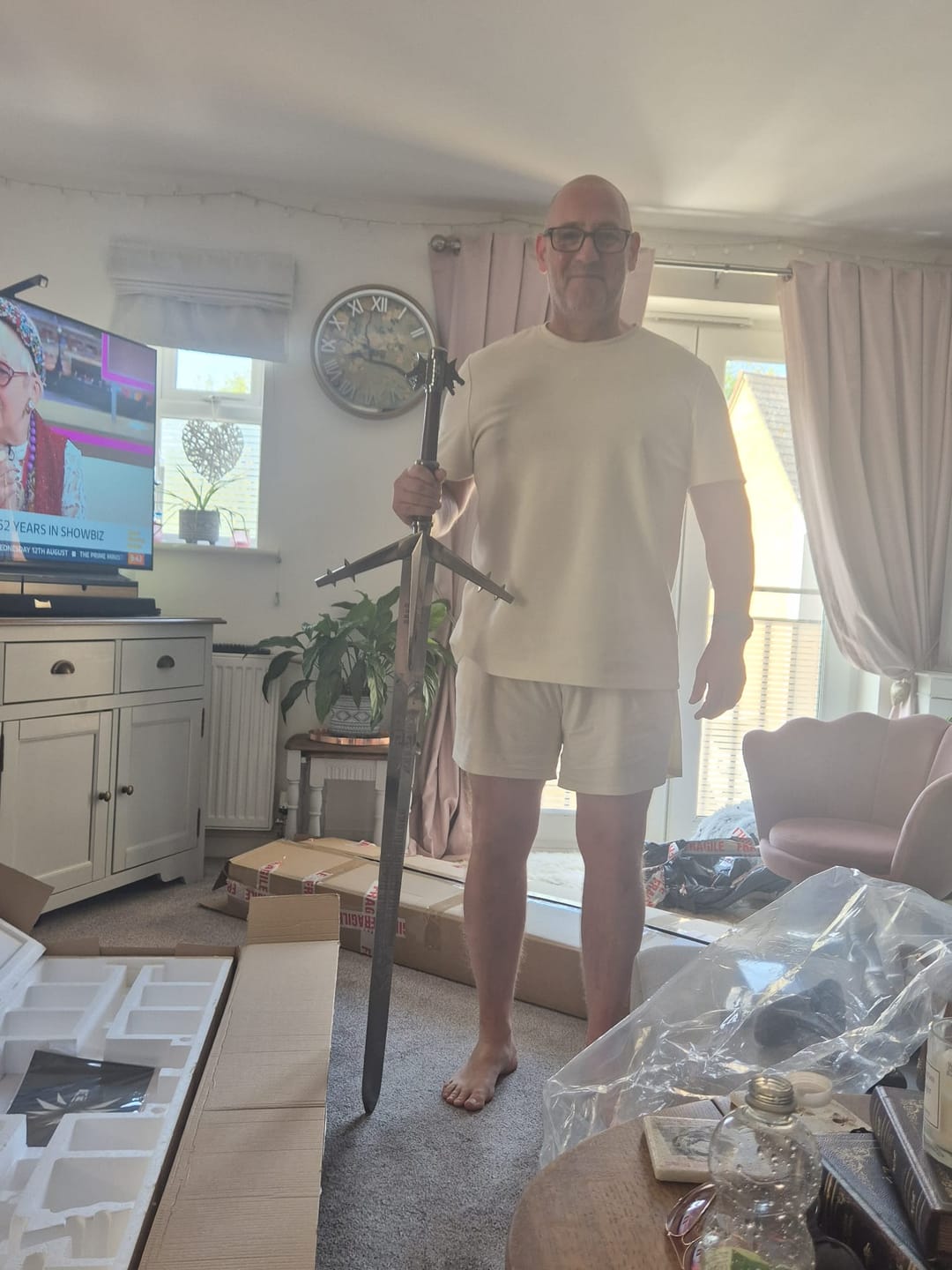 Customer photo review of Aerondight Silver Sword - The Witcher Sword