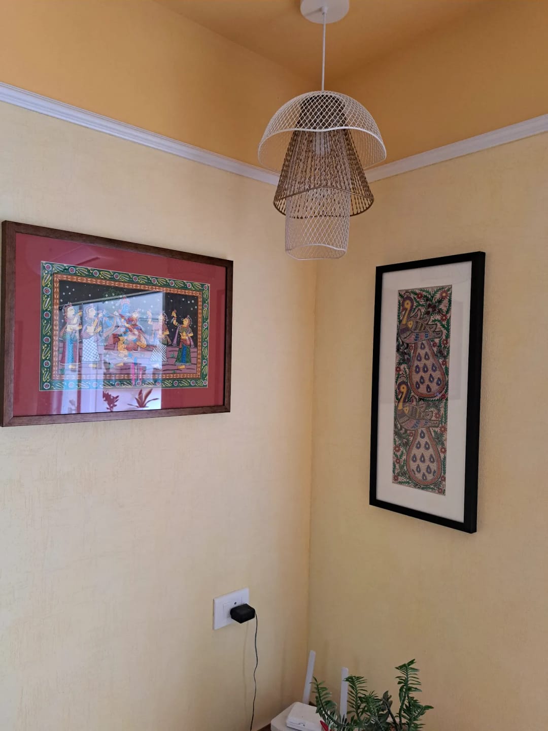 Customer photo review of Mallawi Tall Hanging Lamp