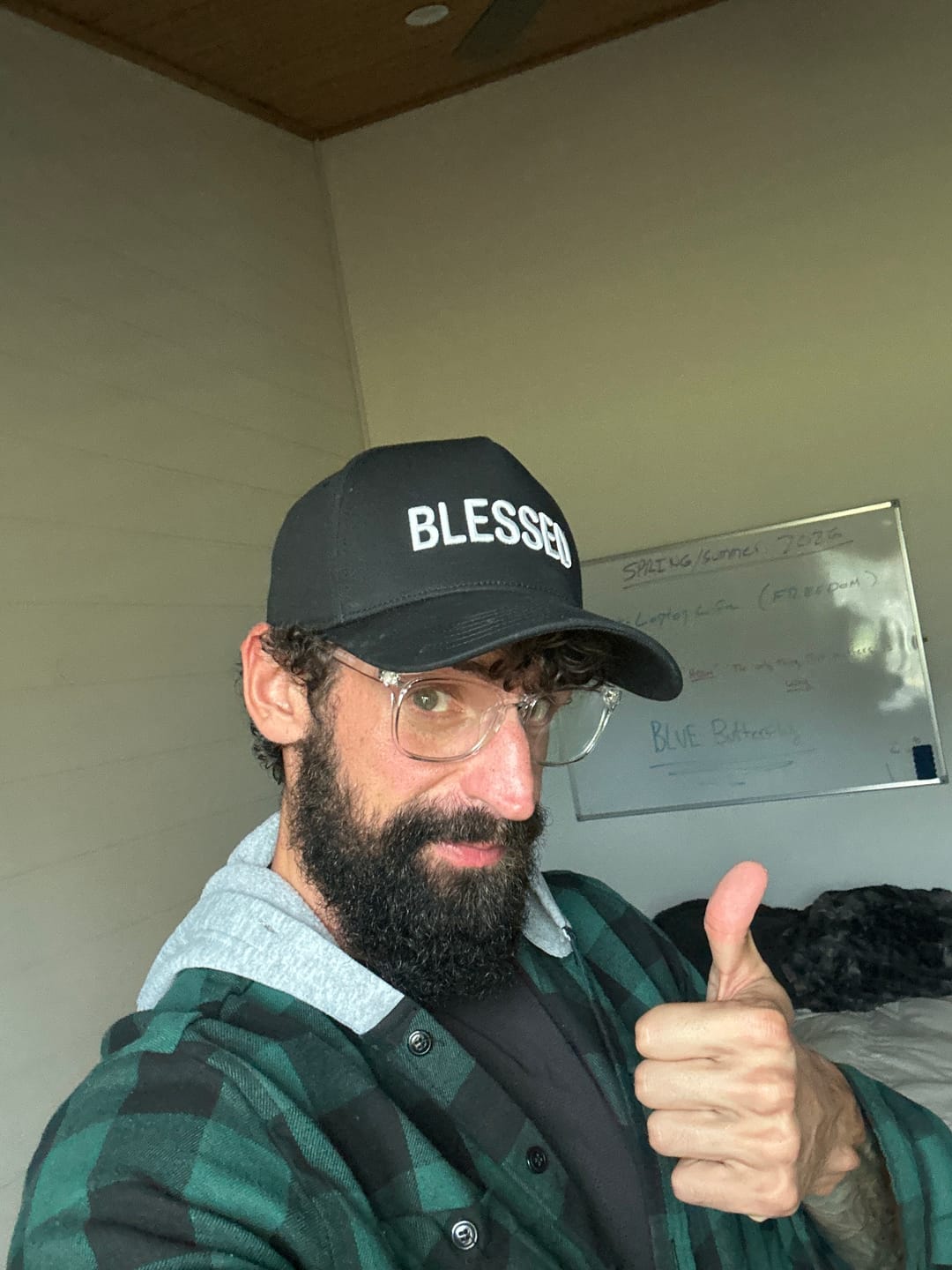 Customer photo review of Blessed Snapback