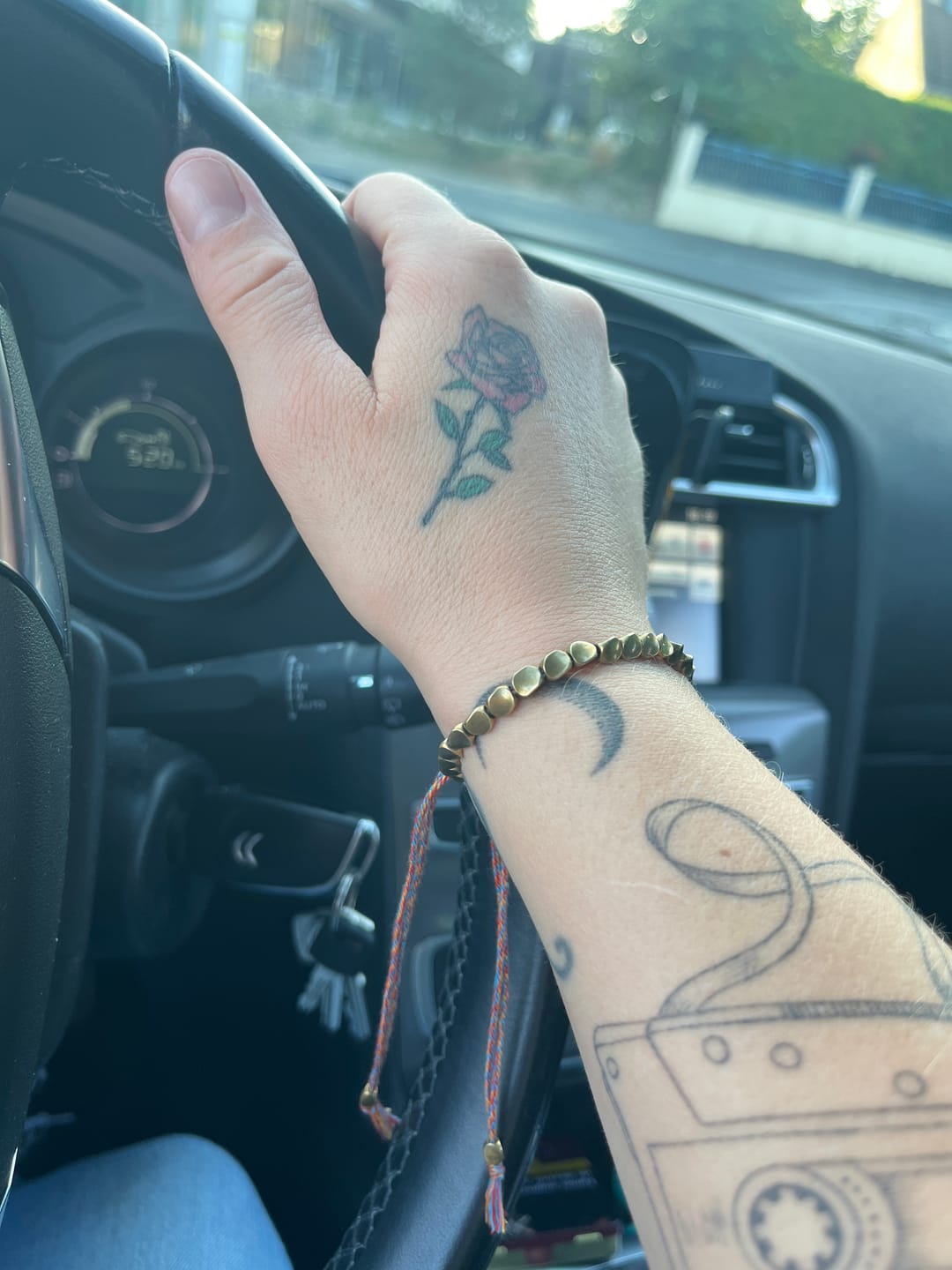 Customer photo review of Bracelet Tibétain Porte-Bonheur
